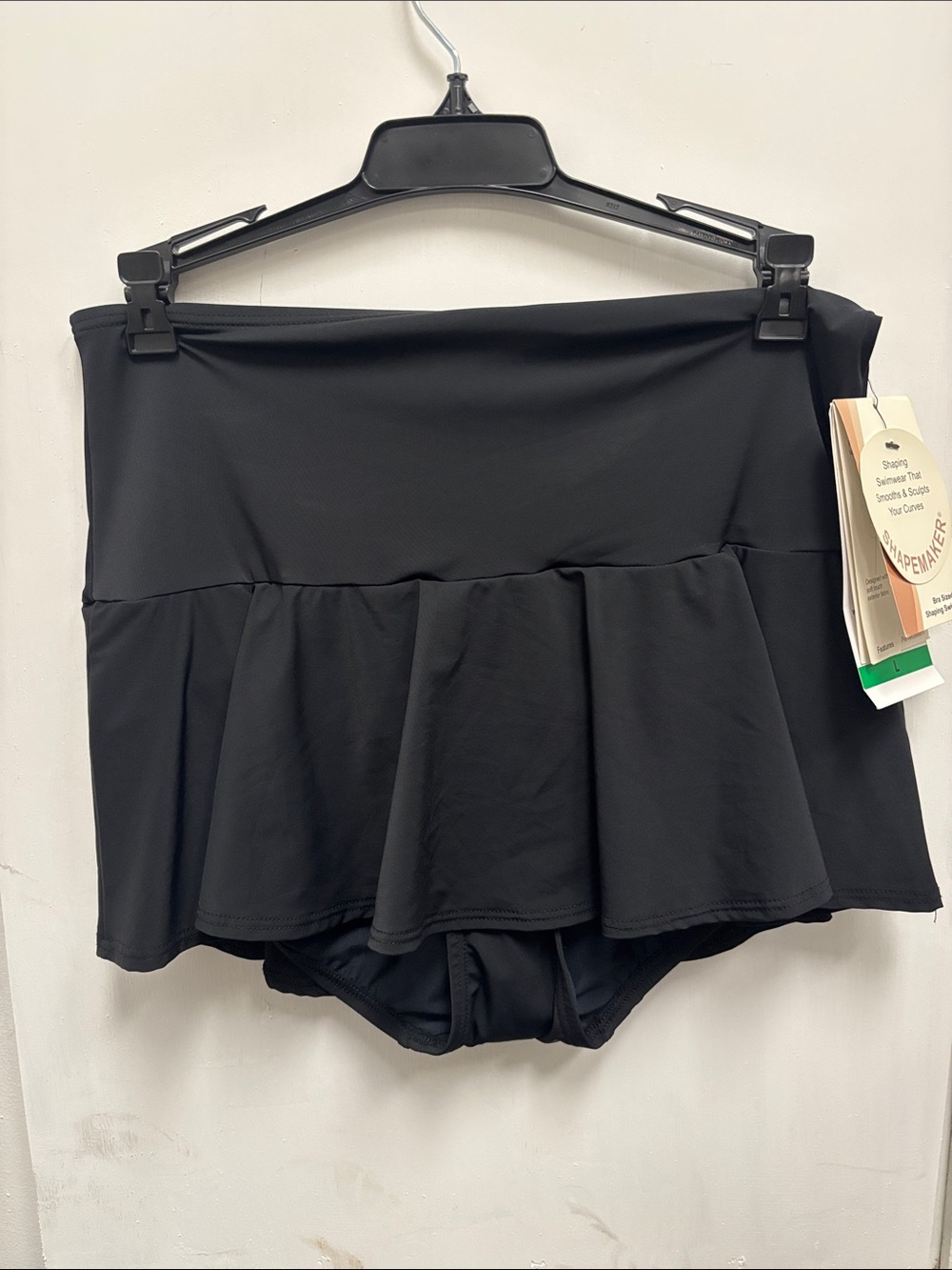 NEW Contours by Coco Reef Opal Chic Skirted Brief Skirt Swim Bottom 04013 Black